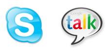 Skype y Google talk